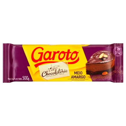 Chocolate Garoto Meio Amargo 500g-1-
